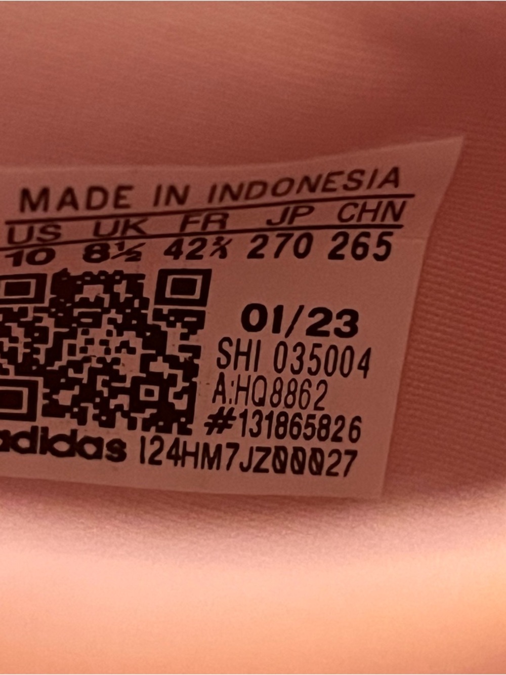 adidas Women’s Blush Pink NMD-Style Sneakers - Picture 6 of 8